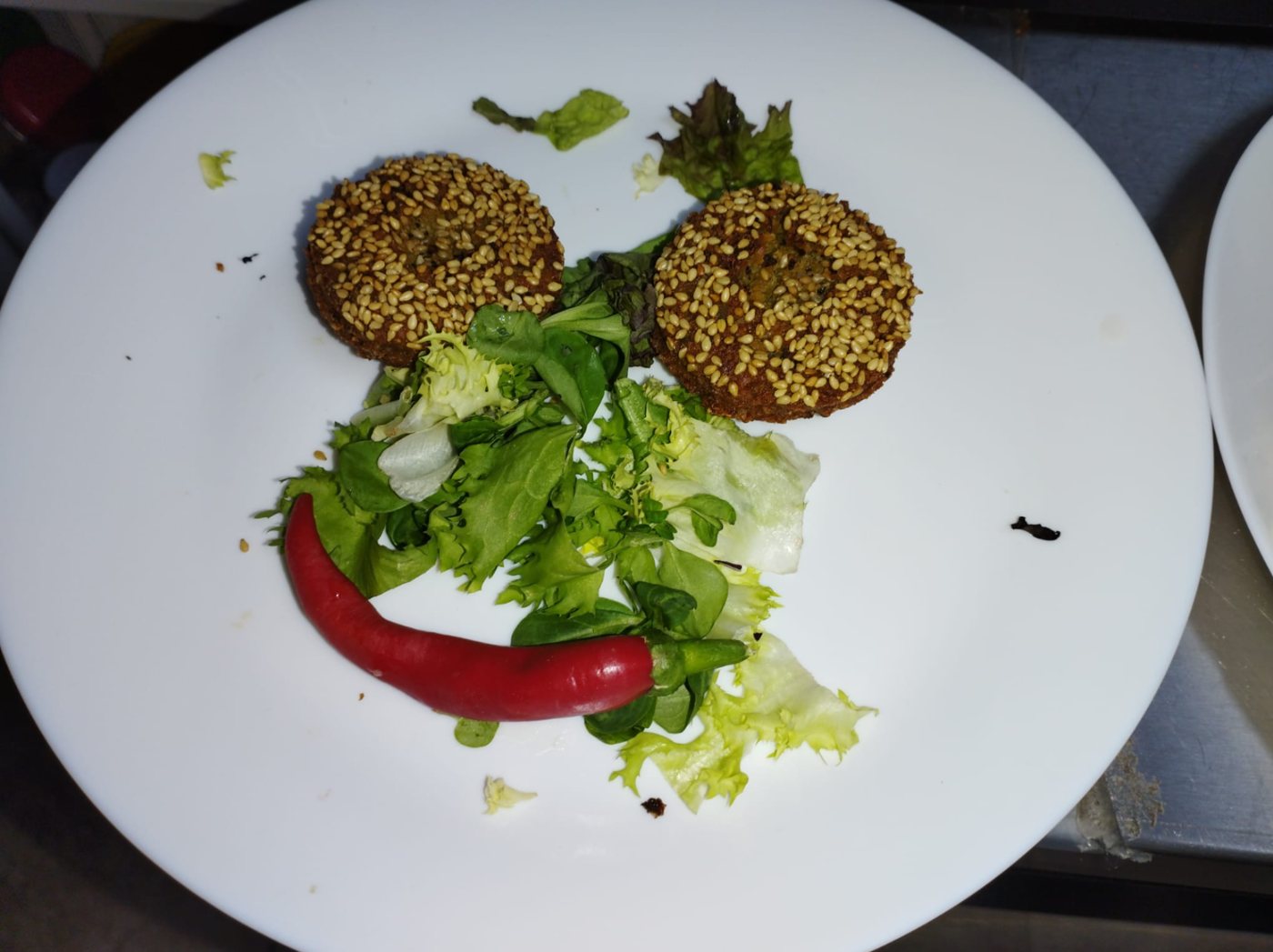 Falafel crujiente